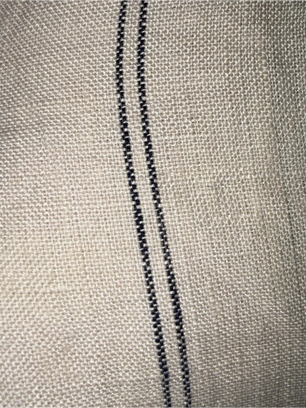 REFORMATION Sleeveless Striped Smocked Back Cropped Linen Jumpsuit 6